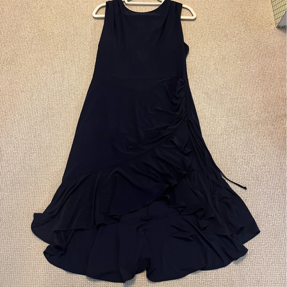 Gabby Skye Dress Hardly Worn Size 14 Navy - Picture 1 of 3